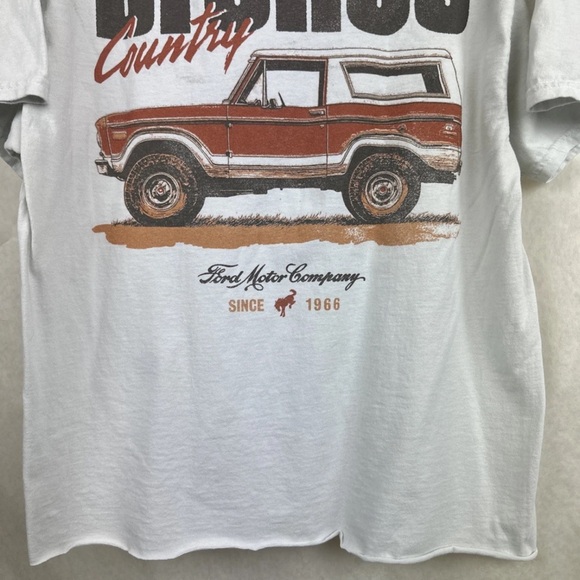 New Ford Motor Company Bronco Country Since 1966 Shirt Classic Men's Size Medium - Picture 2 of 15